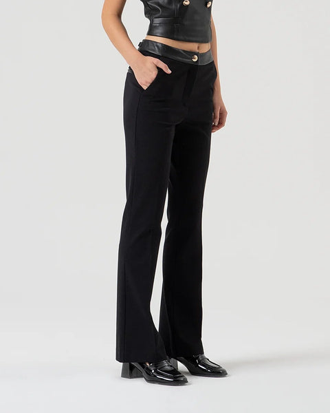 367825 Fracomina pantalon bootcut flare