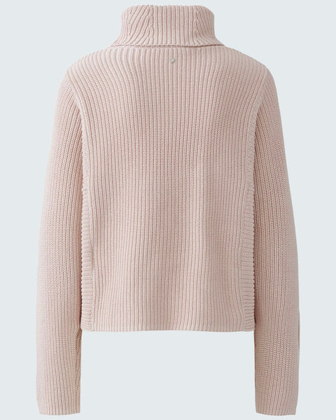 383225 OUI pull coton col roulé