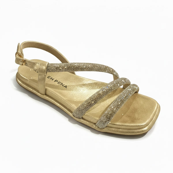 395916 sandale or brillante