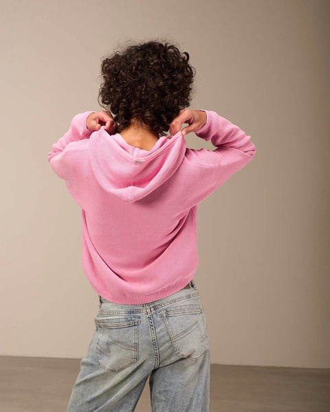 314615 NILE veste Gots avec capuchon rose