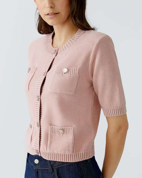 345216 Oui cardigan rose