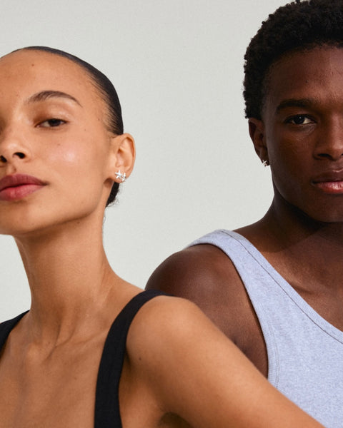 387925 Pilgrim boucles d’oreilles étoiles ANDRÉ