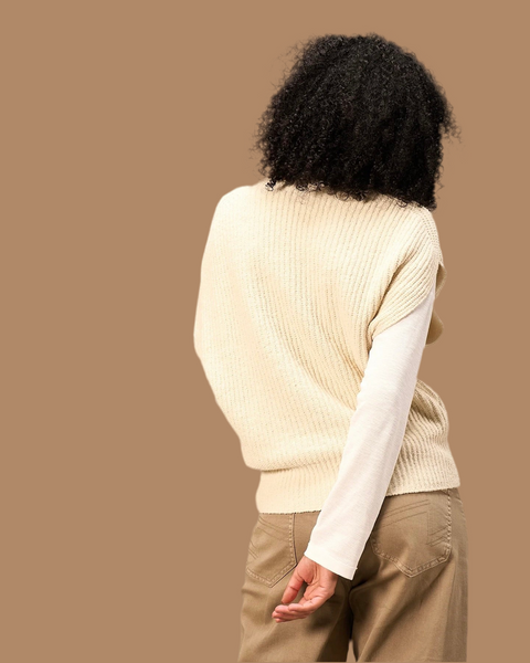 352625 Nile débardeur tricot ample