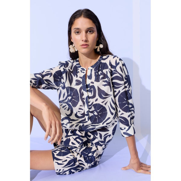 388216 Oui short bermuda imprimé