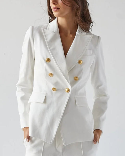 273115 Adrøit Atelier veston extensible James blanc