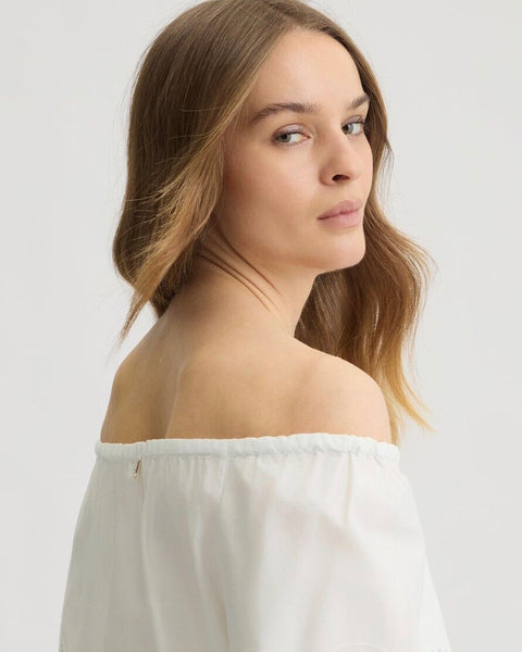 299915 LiuJo blouse en coton brodée