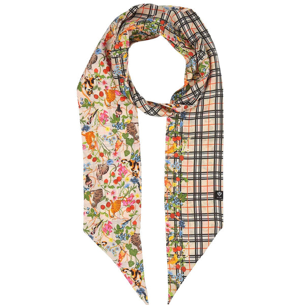 380116 FRAAS long foulard fin 100% soie
