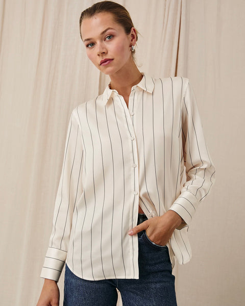 395725 Rails chemisier satiné Saige