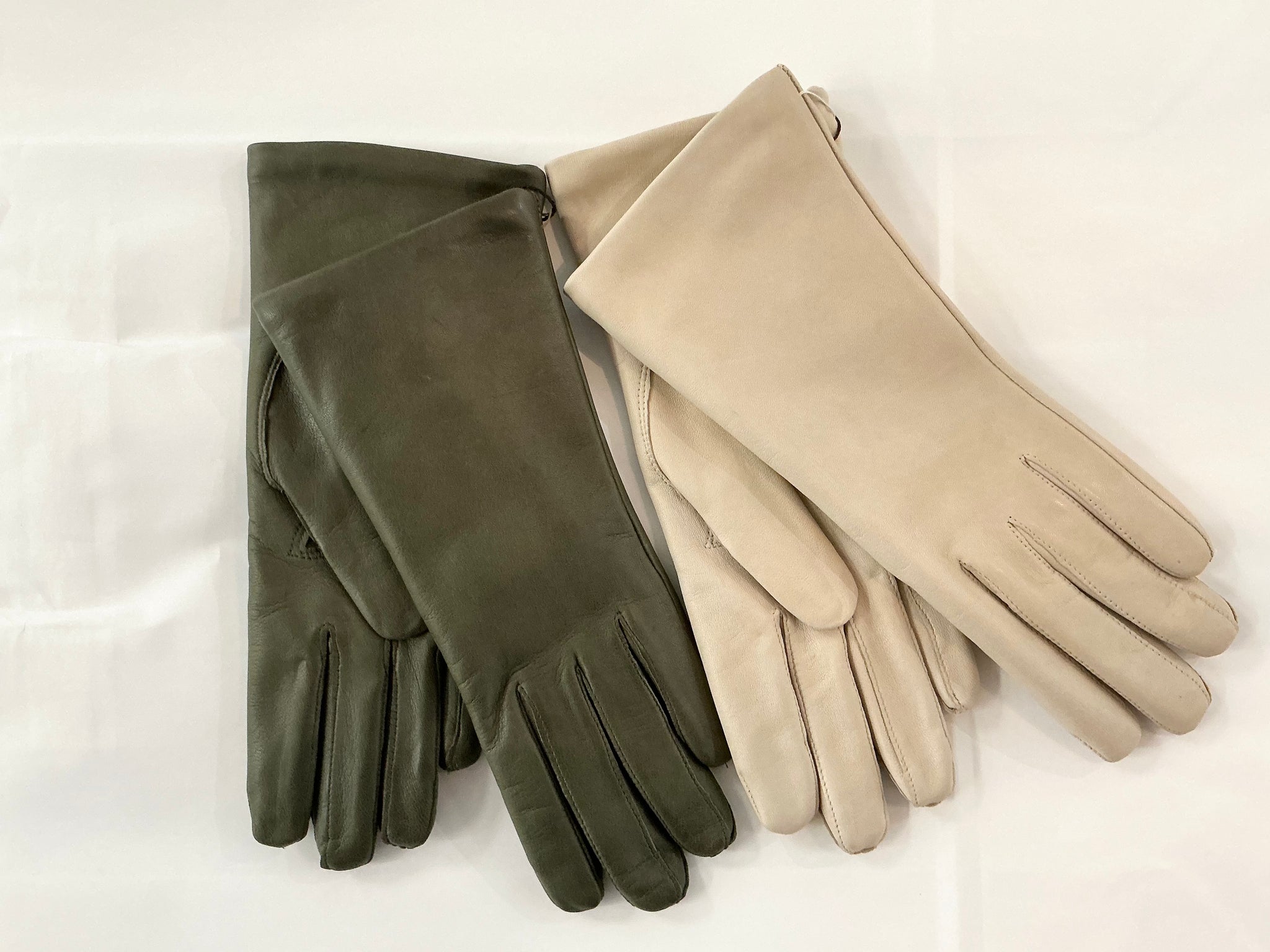 379425 Horiana gant cuir doublé en laine