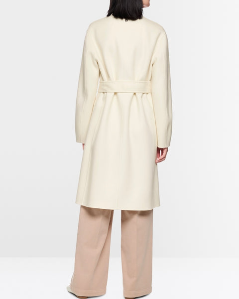 340116 Marccain manteau pure laine ivoire