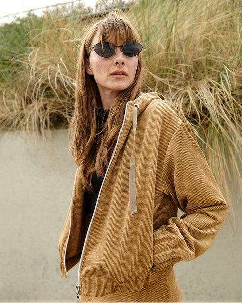 358425 Jane Lushka veste bomber corduroy