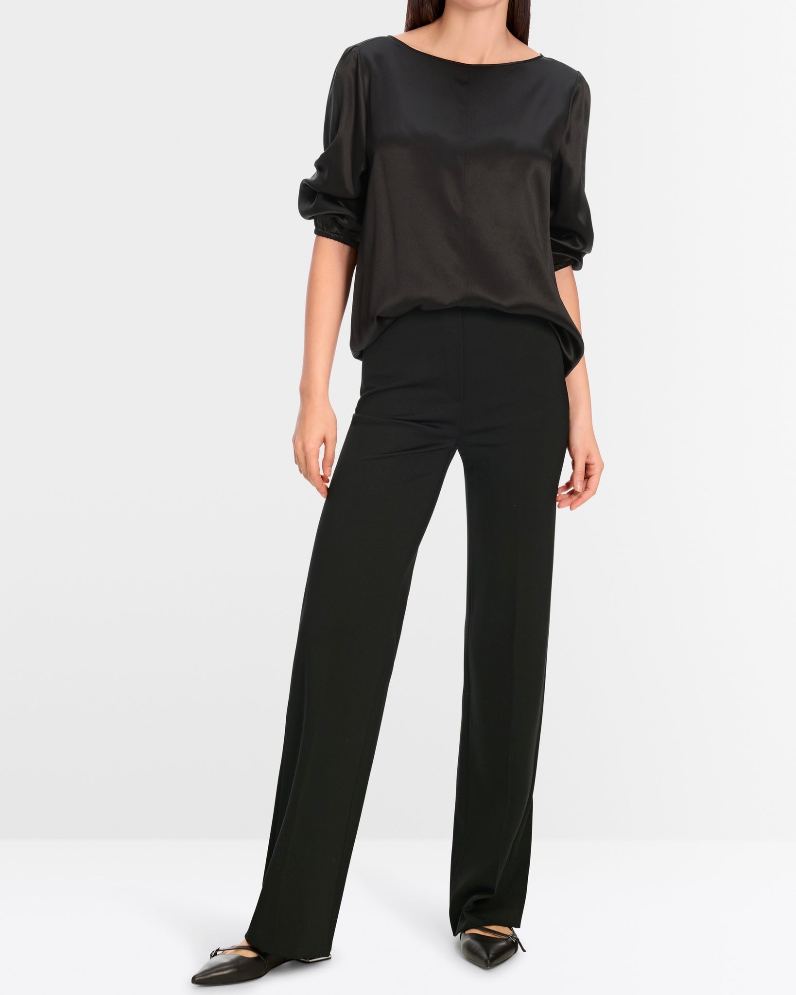 345025 Marccain pantalon Winder noir