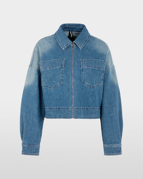 350816 Marccain bomber jean extensible
