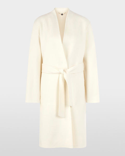 340116 Marccain manteau pure laine ivoire