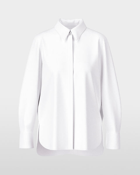 401526 Marc Cain chemisier blanc