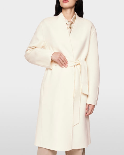 340116 Marccain manteau pure laine ivoire