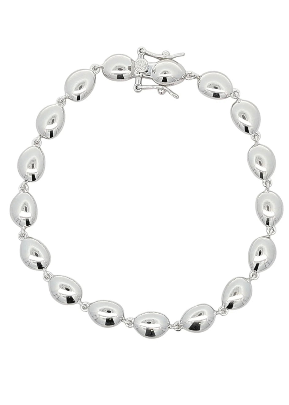 377025 Reign bracelet pastilles argent