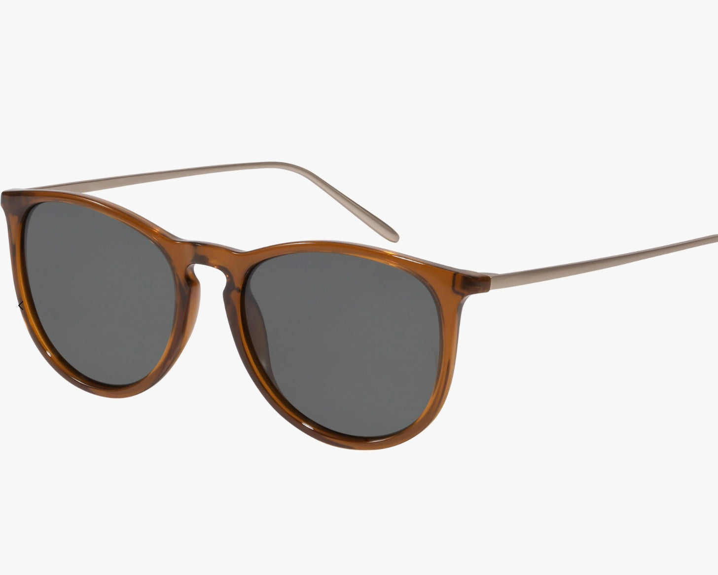 269115 Pilgrim lunettes de soleil ronde tige fine or