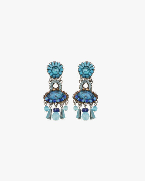 385616 AyalaBar boucles d’oreilles bleu et indigo