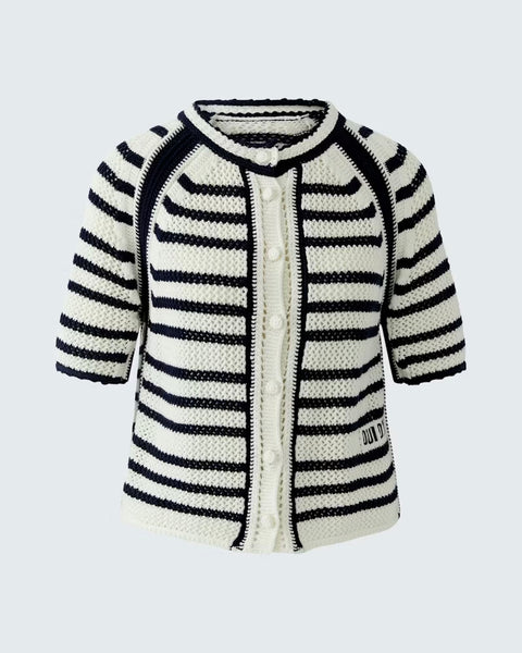 382416 Oui cardigan manches courtes