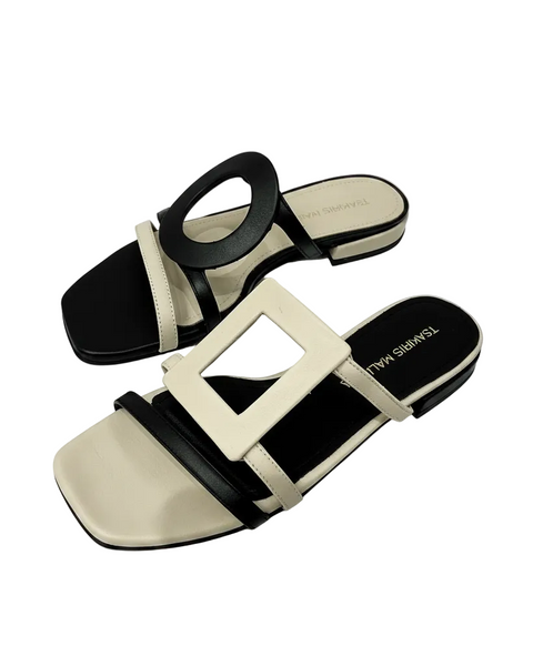 401016 Tsakiris Mallas sandales asymétriques FEDRA