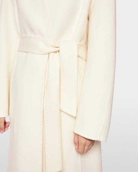 340116 Marccain manteau pure laine ivoire