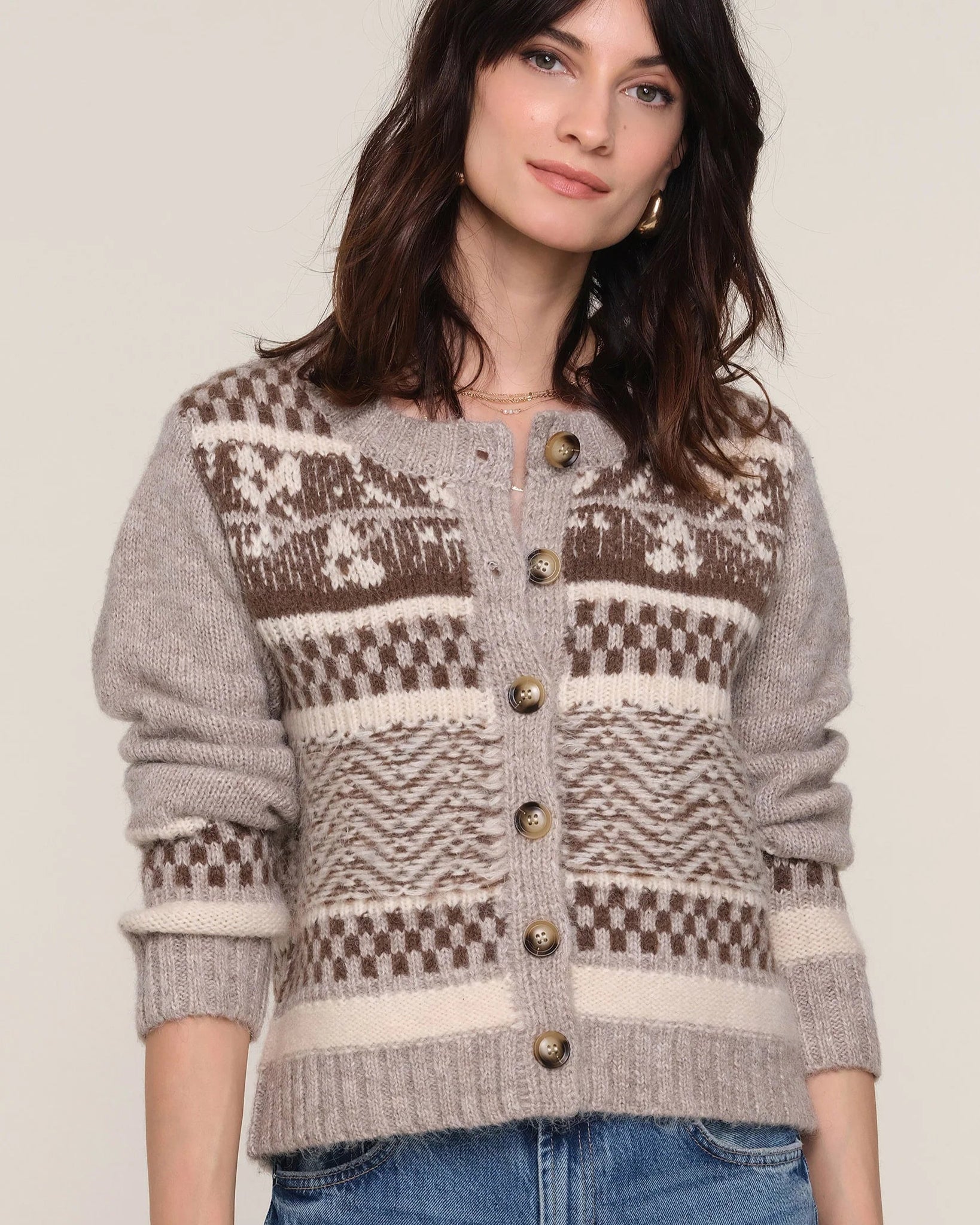 370225 Heartloom cardigan Rocky