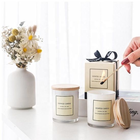 261615 L’ACTUEL chandelle cire soya parfum fleur jasmin