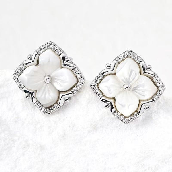 408026 L’ACTUEL  b. o. en fleurs de nacre argent