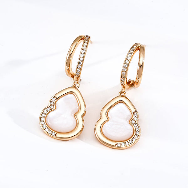 413426 L’Actuel boucle d’oreille avec pendentif en cœur