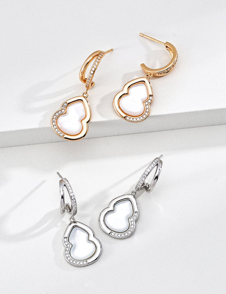 413426 L’Actuel boucle d’oreille avec pendentif en cœur