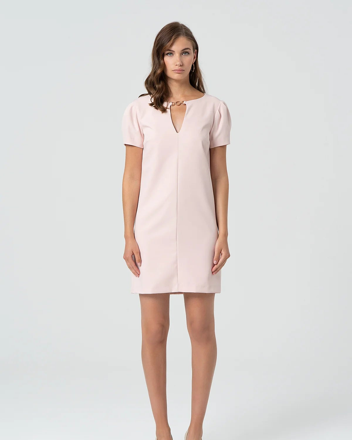 297215 FRACOMINA robe pêche