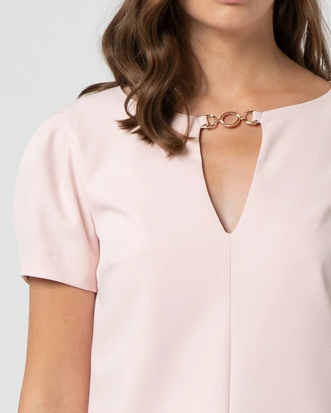297215 FRACOMINA robe pêche