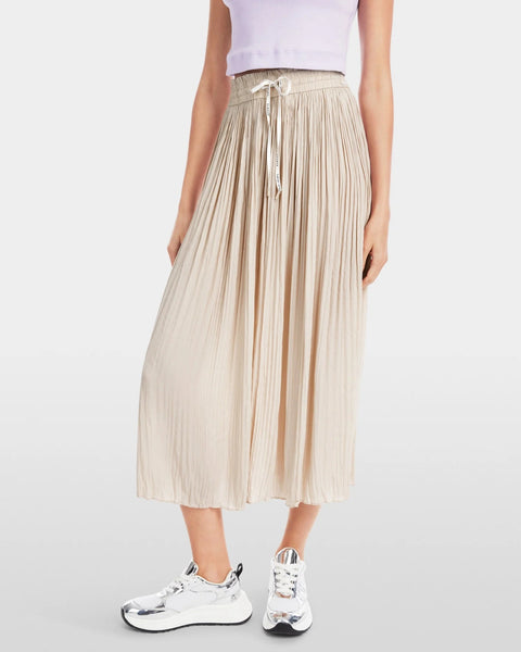 286215 Marccain jupe plissée crème