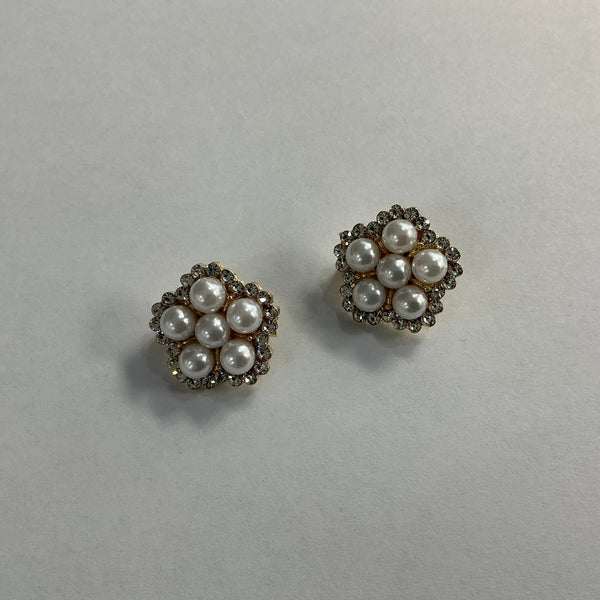 392325 L’Actuel broche perle et cristaux