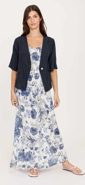 356716 PISTACHE Robe soleil imprimée