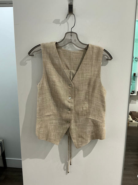 378116 L’Actuel gilet ajustable en lin