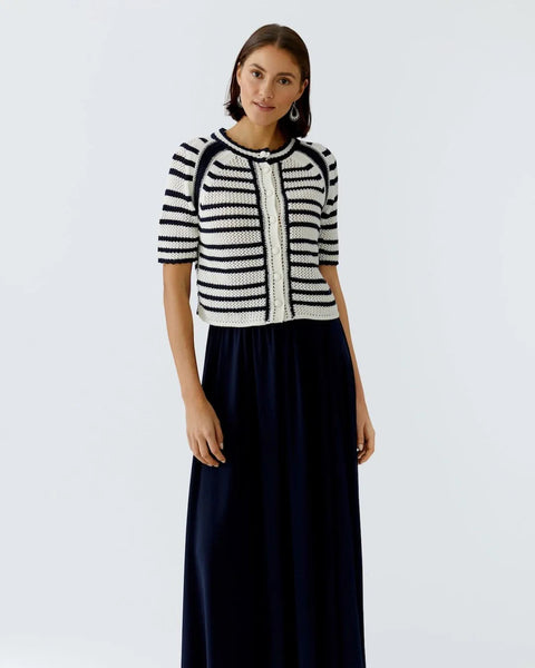 382416 Oui cardigan manches courtes