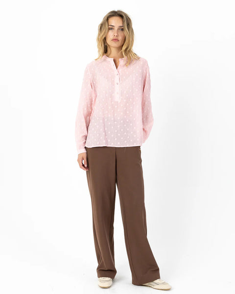 387116 Coster blouse à pois