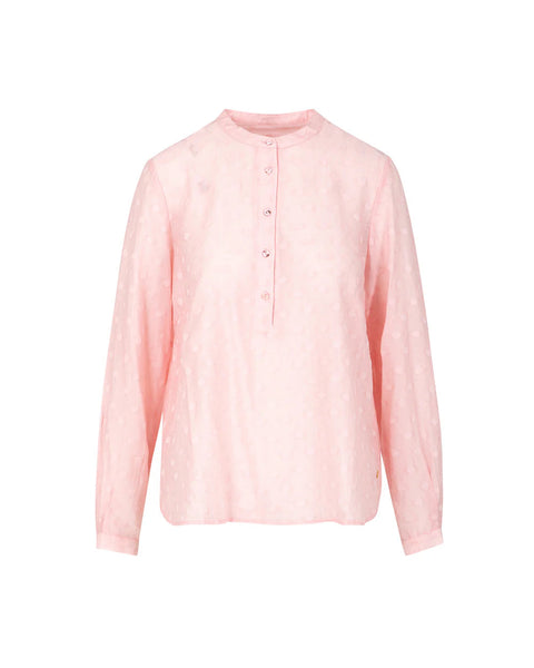 387116 Coster blouse à pois