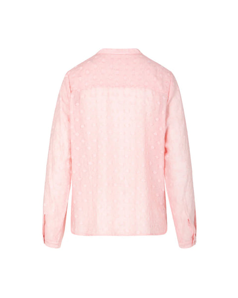387116 Coster blouse à pois