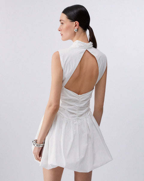 387916 Liu Jo robe ceintrée poplin