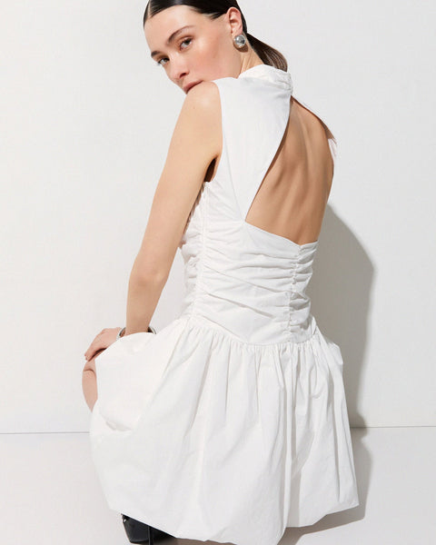 387916 Liu Jo robe ceintrée poplin