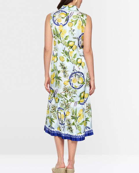 391816 Marc Cain robe imprimée citrons