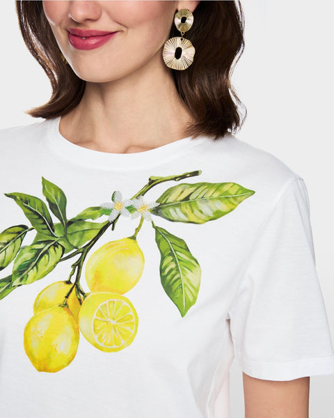 392016 Marc Cain T-shirt citrons