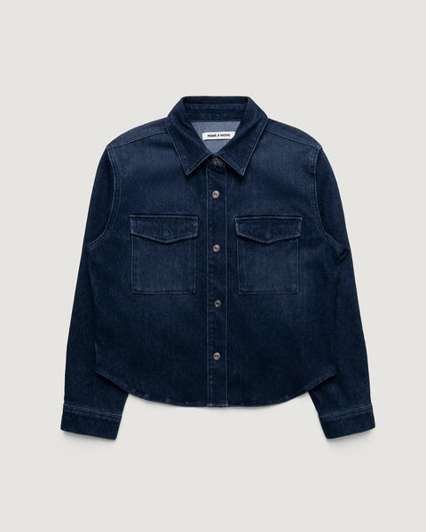 380425 Mavi veste denim Marine TIA