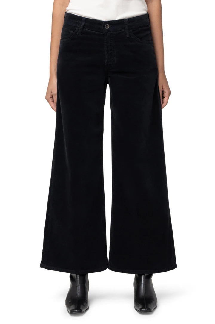 390825 Mavi jean velours noir PALOMA