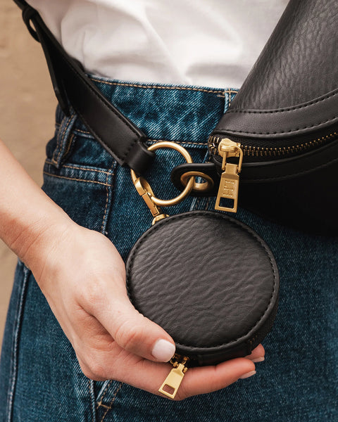 394125 Louenhide sac ceinture noir Joey