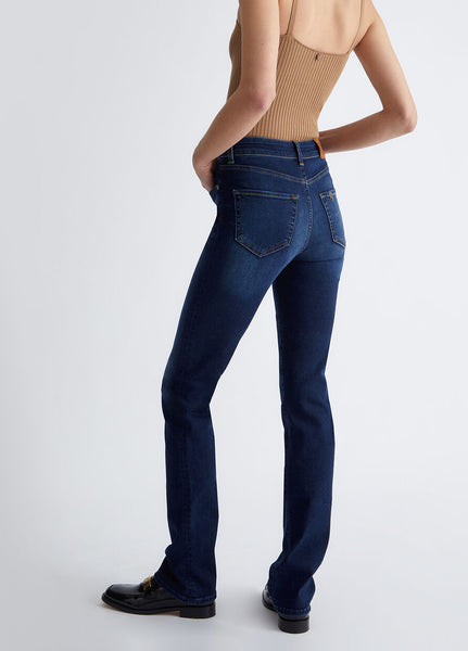 589723 Liu Jo jeans droit foncé