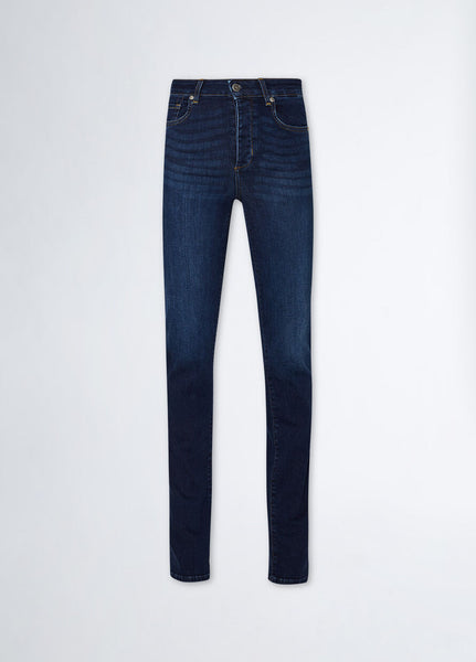 589723 Liu Jo jeans droit foncé